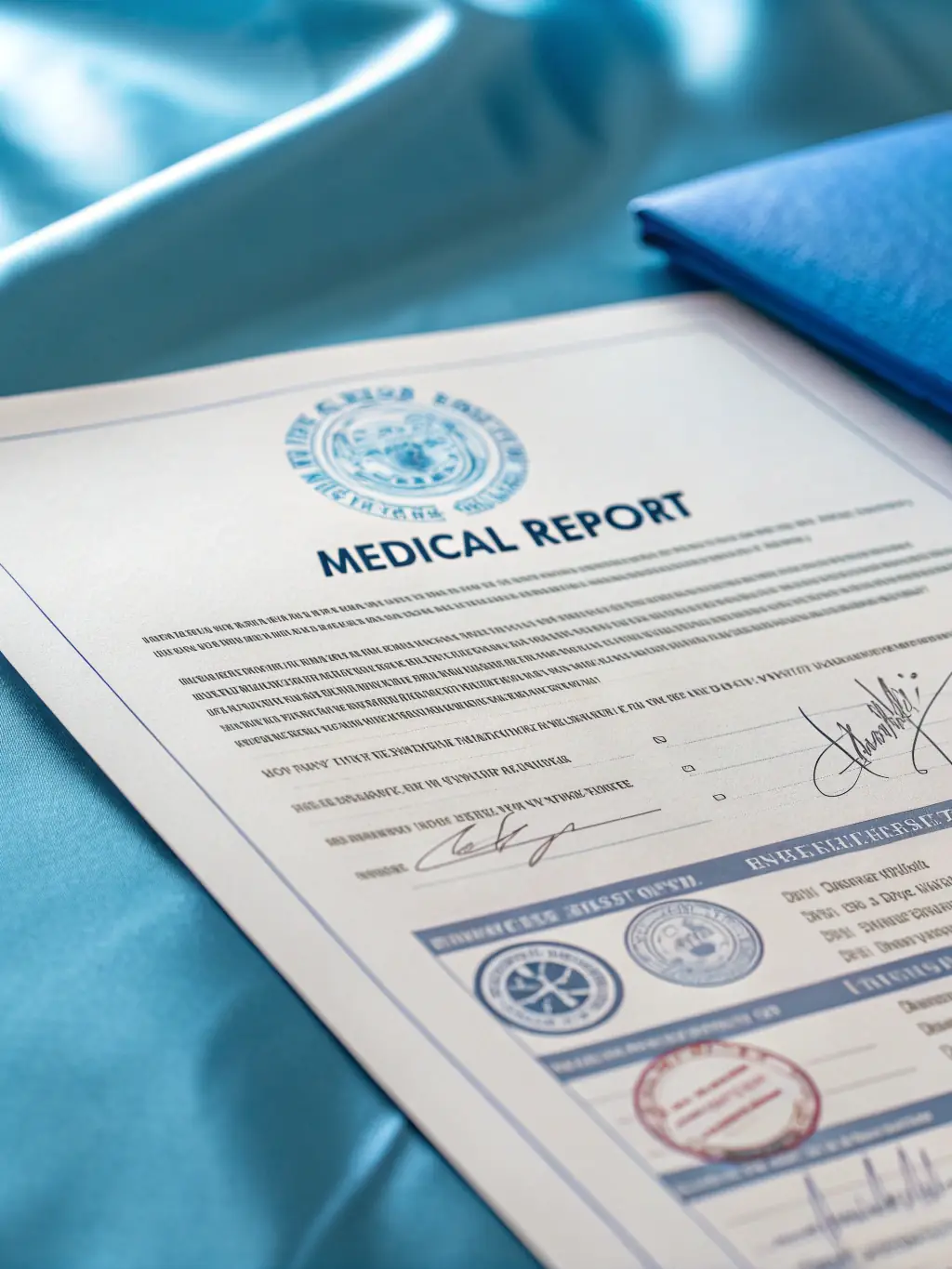Image showing documents being organized and reviewed, representing the matching and documentation stage. The image should convey accuracy and attention to detail.